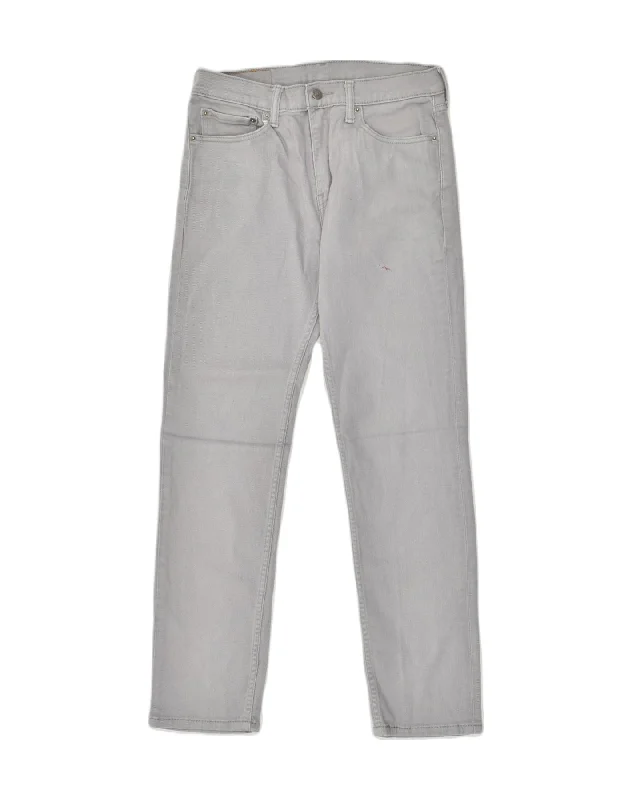 Everyday Look LEVI'S Mens 511 Slim Jeans W32 L32 Grey Cotton