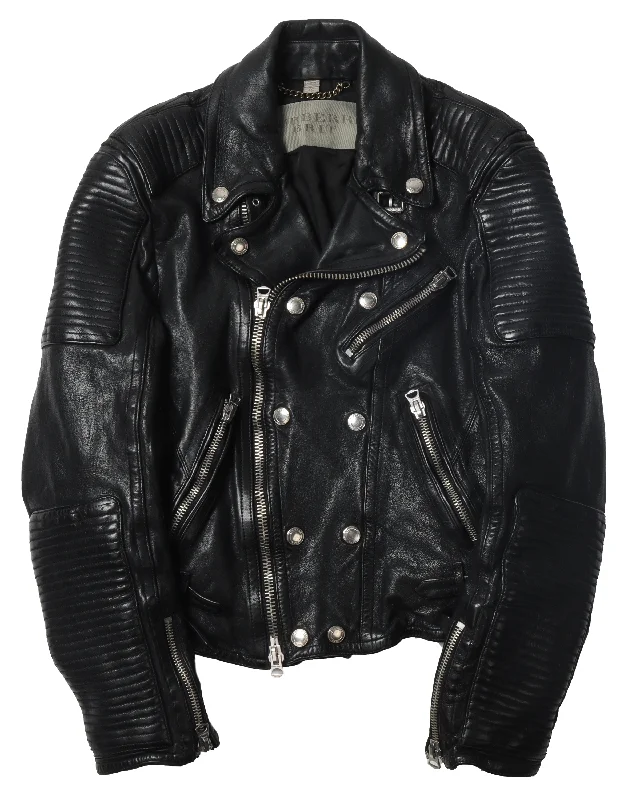 Denim Trends Leather Jacket