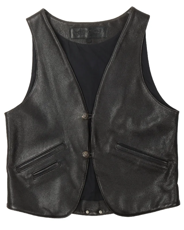 Sleek Designs Leather Vest
