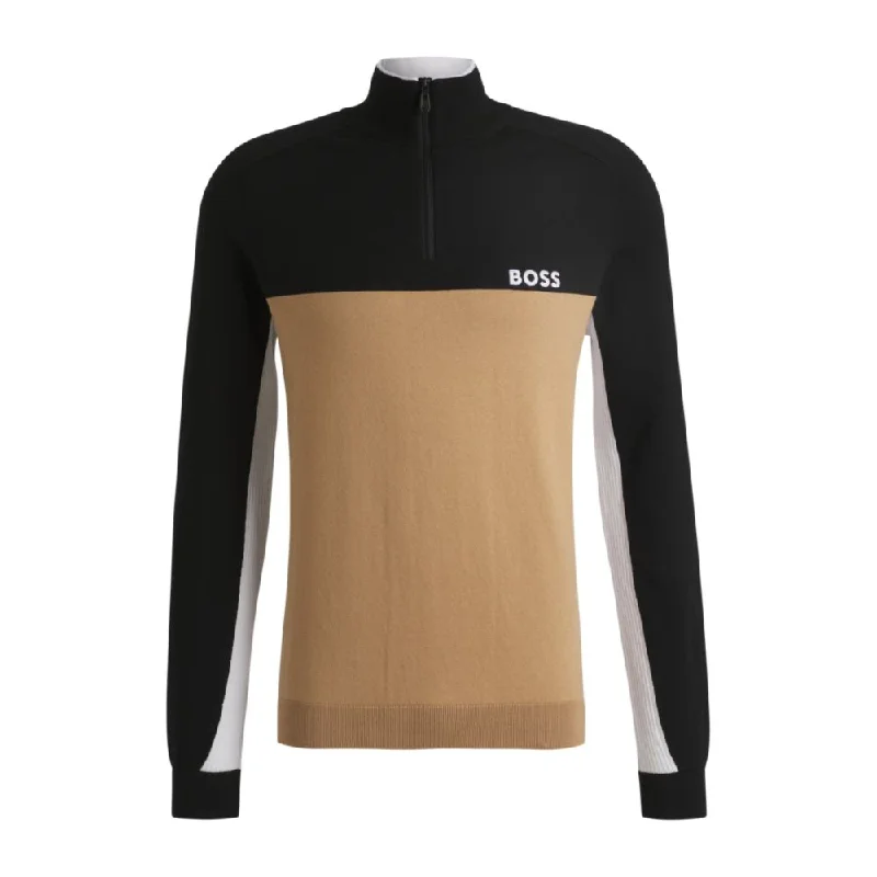 Smart Tops Regular-fit sweater with color-blocking
