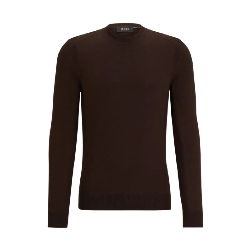 Trendy Look Regular-fit sweater in wool, silk and cashmere