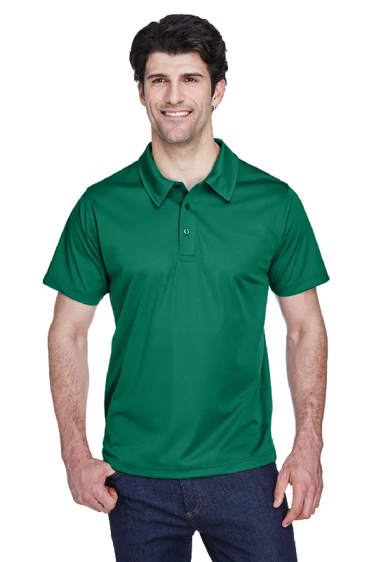 Cool Pieces Team 365 Mens Command Performance Moisture Wicking Short Sleeve Polo Shirt - Forest Green Cool Pieces Team 365 Mens Command Performance Moisture Wicking Short Sleeve Polo Shirt - Forest Green