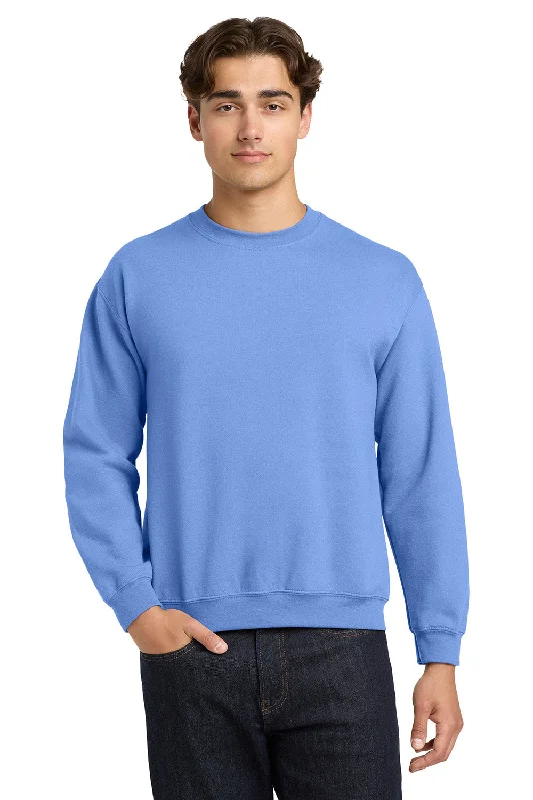Casual Outerwear Gildan Mens Pill Resistant Fleece Crewneck Sweatshirt - Carolina Blue Casual Outerwear Gildan Mens Pill Resistant Fleece Crewneck Sweatshirt - Carolina Blue