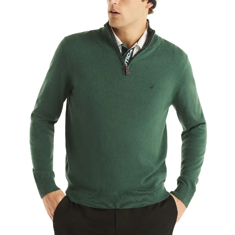Formal Shirts Mens Logo Knit Pullover Sweater