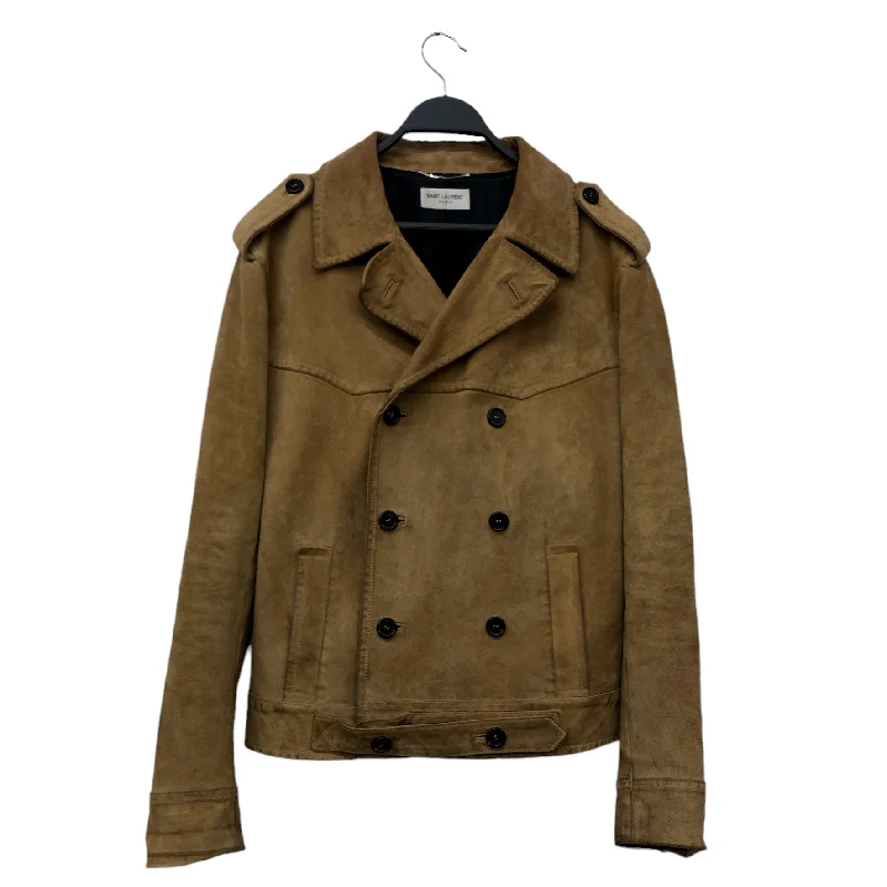 Casual Trousers SAINT LAURENT/Jacket/L/Suede/CML