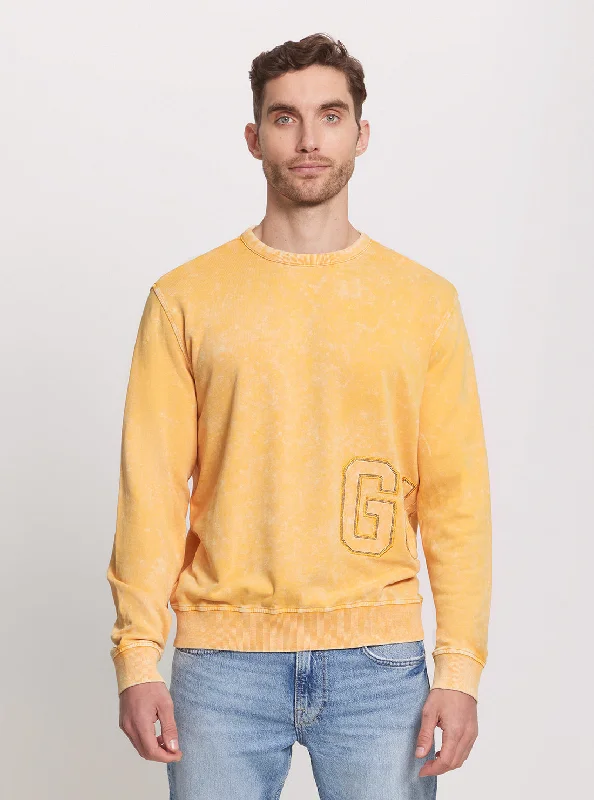 Fashion Jacket Eco Yellow Logo Jumper