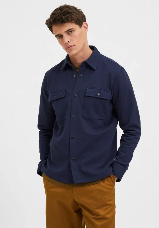 Selected Homme Jackie Overshirt, Navy