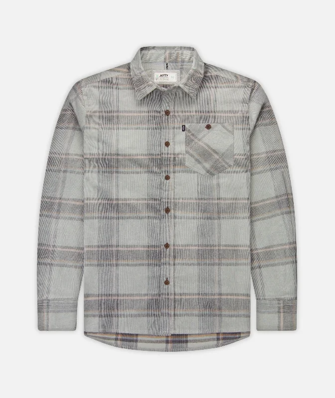 Shoals Corduroy Shirt - Grey