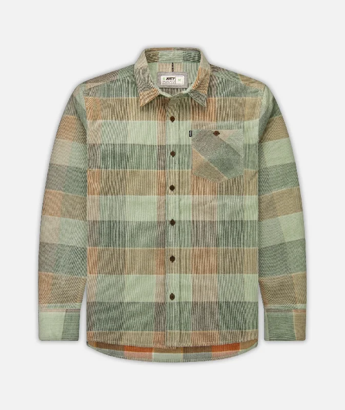 Shoals Corduroy Shirt - Rust