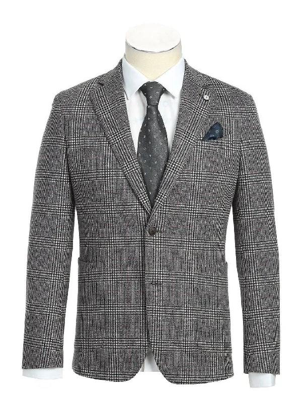 Men's Half Canvas Blazer