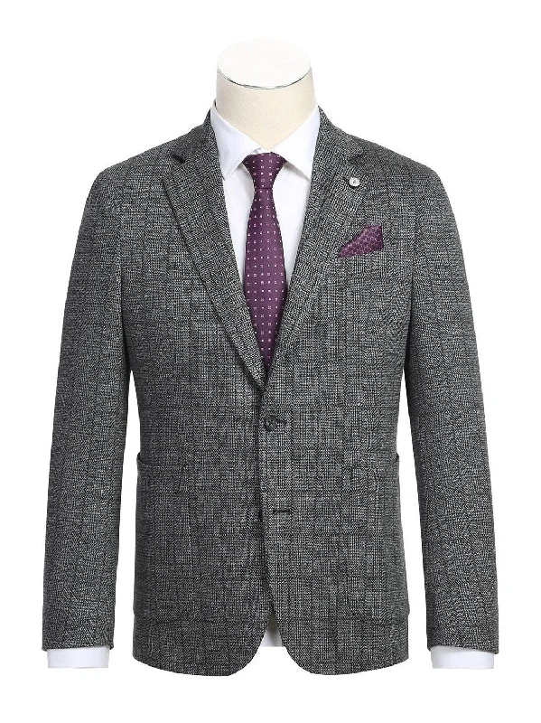 Men's Half Canvas Blazer