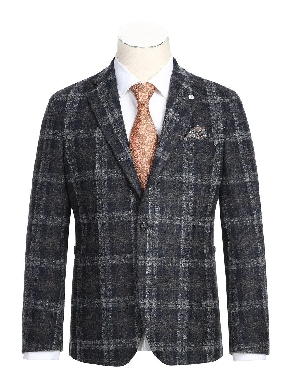 Men's Half Canvas Blazer