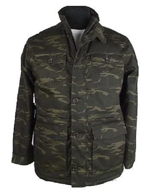 ESPIONAGE MENS MILITARY STYLE CAMOUFLAGE COAT IN SIZE 2XL TO 8XL