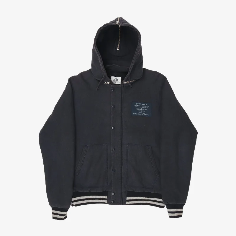 Patta Removable Hood Varsity Jacket