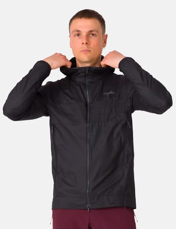 Rapha Men's Explore Lightweight Jacket - Black/Black