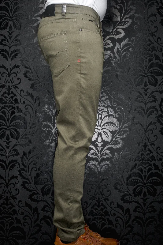 Au Noir Stretch Pant | Johnny-SKC Olive