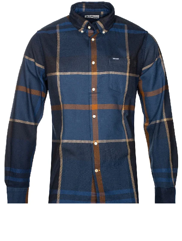 Dunoon Taillored Shirt Midnight