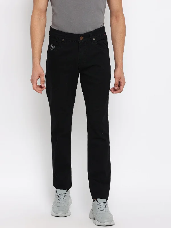 Men's Ultra Narrow fit No Fade Black  Jeans