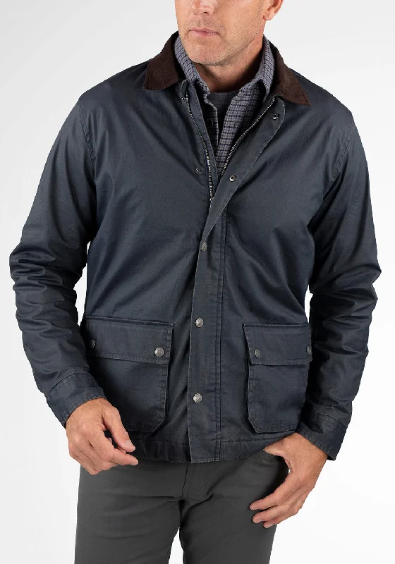 Heritage Waxed Canvas Zipped Jacket