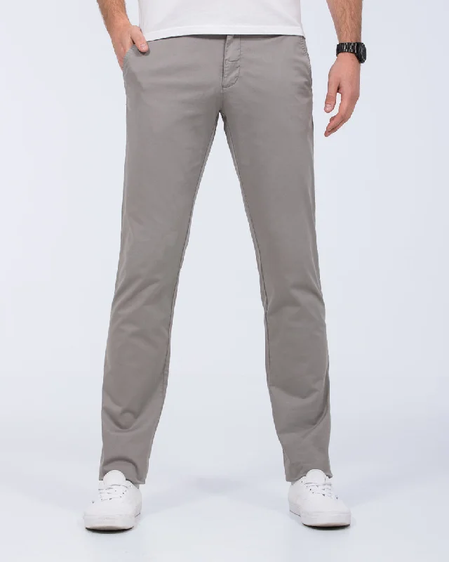 Redpoint Jasper Slim Fit Tall Chinos (grey)