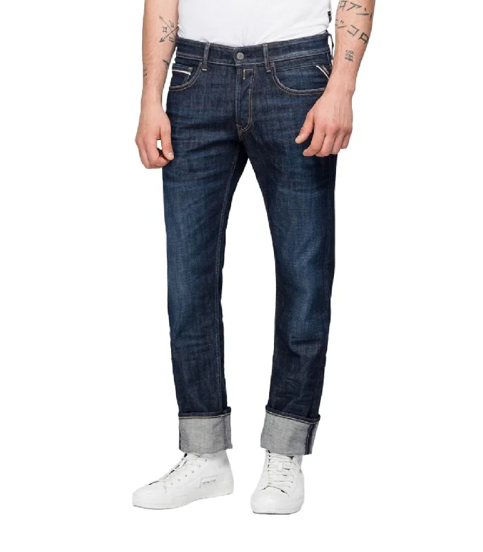 ID20392-Replay Grover Dark Wash Jean