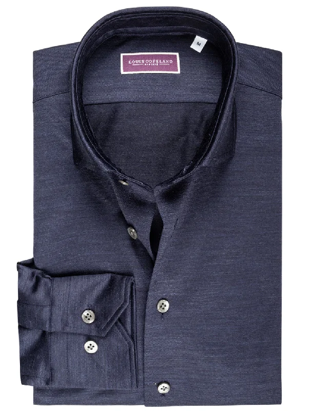 The Wool Shirt Navy