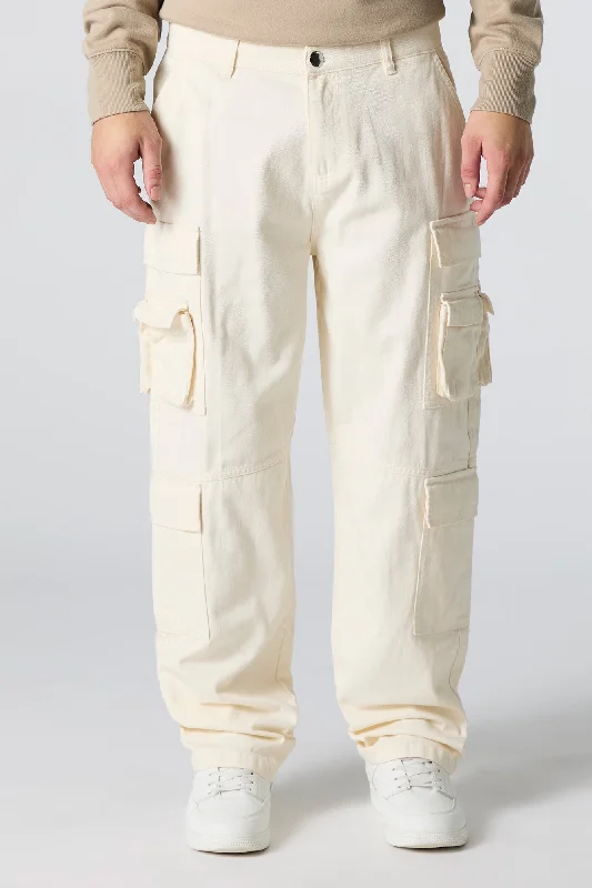 Multi Pocket Baggy Cargo Jean