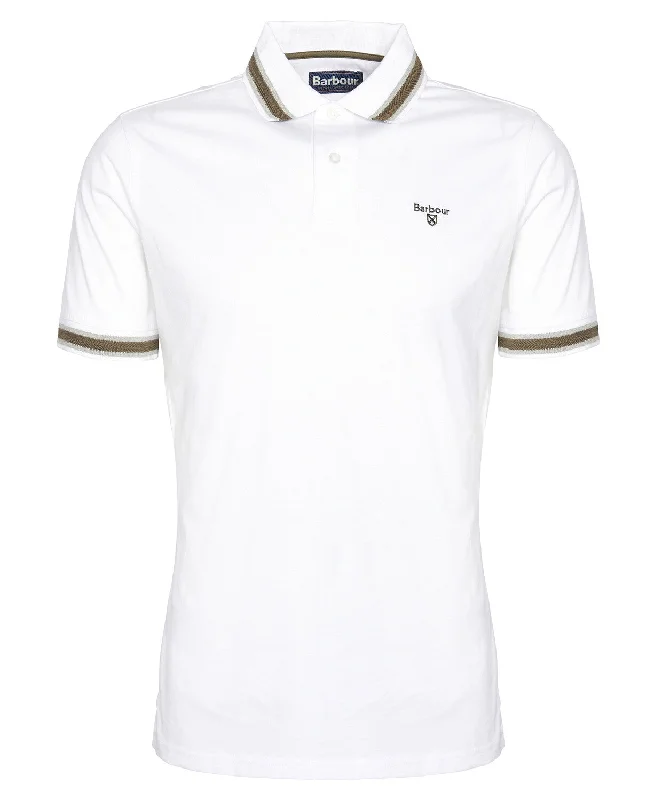 ID24474-Barbour White Featherstone Polo