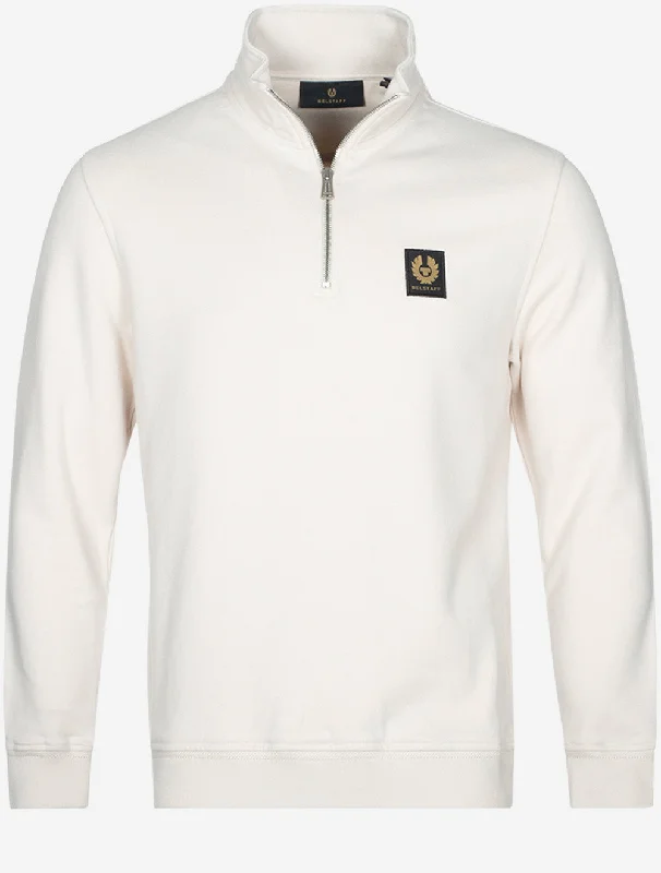 Quarter Zip Sweatshirt Moonbeam