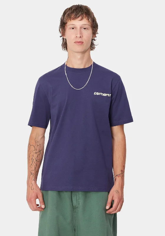 Carhartt WIP Noodle Soup Graphic T-Shirt, Purple