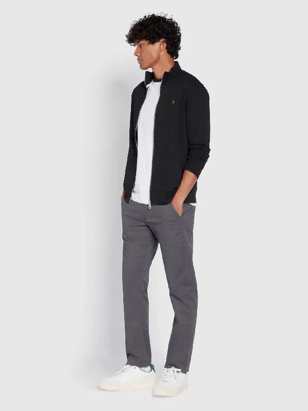 Elm Regular Slim Fit Chinos In Farah Grey