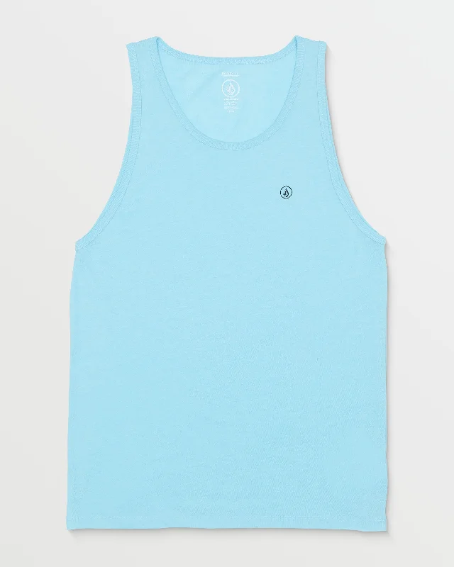 Solid Heather Tank - Horizon Blue Heather