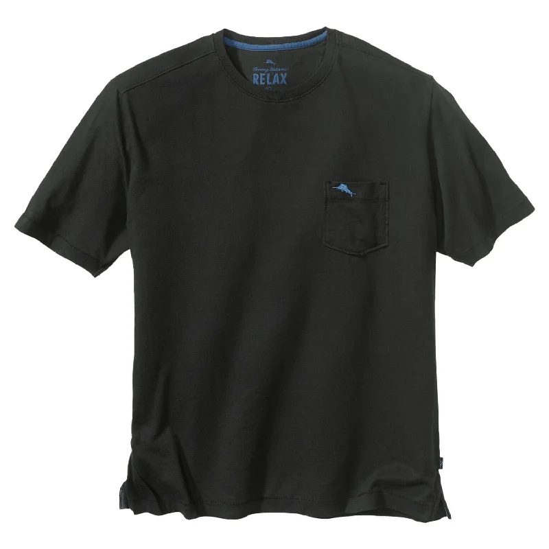 Tommy Bahama Big & Tall New Bali Skyline T-Shirt - Black