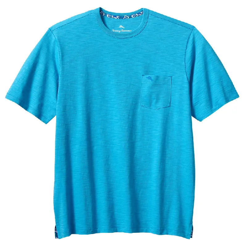 Tommy Bahama Big & Tall Bali Beach Crew T-Shirt - Jodhpur Blue