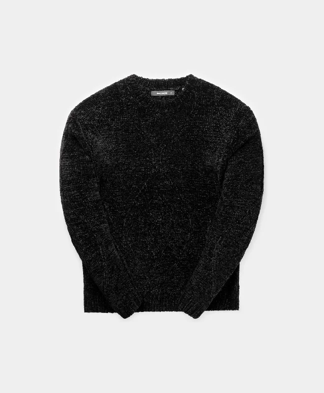 Black Dayo Knit Sweater