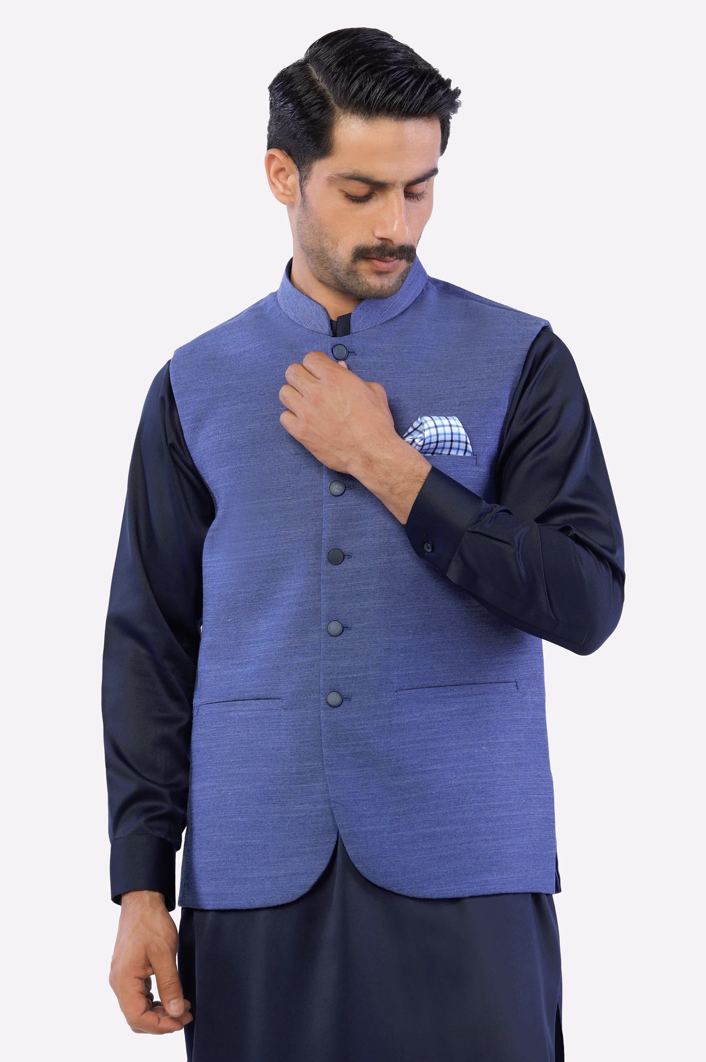 Blue Waistcoat