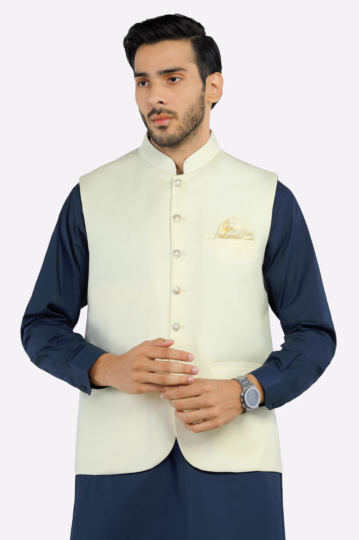 Cream Waistcoat