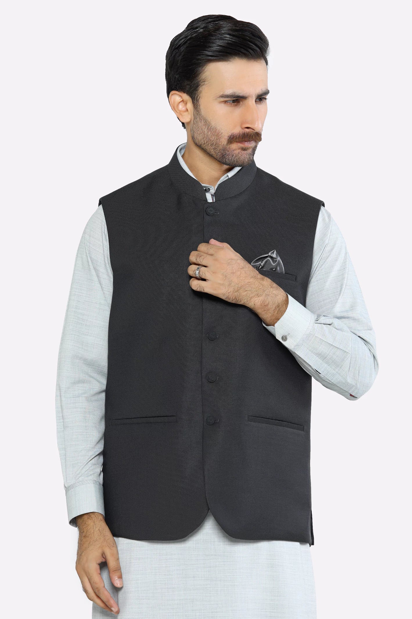 Dark Grey Waistcoat