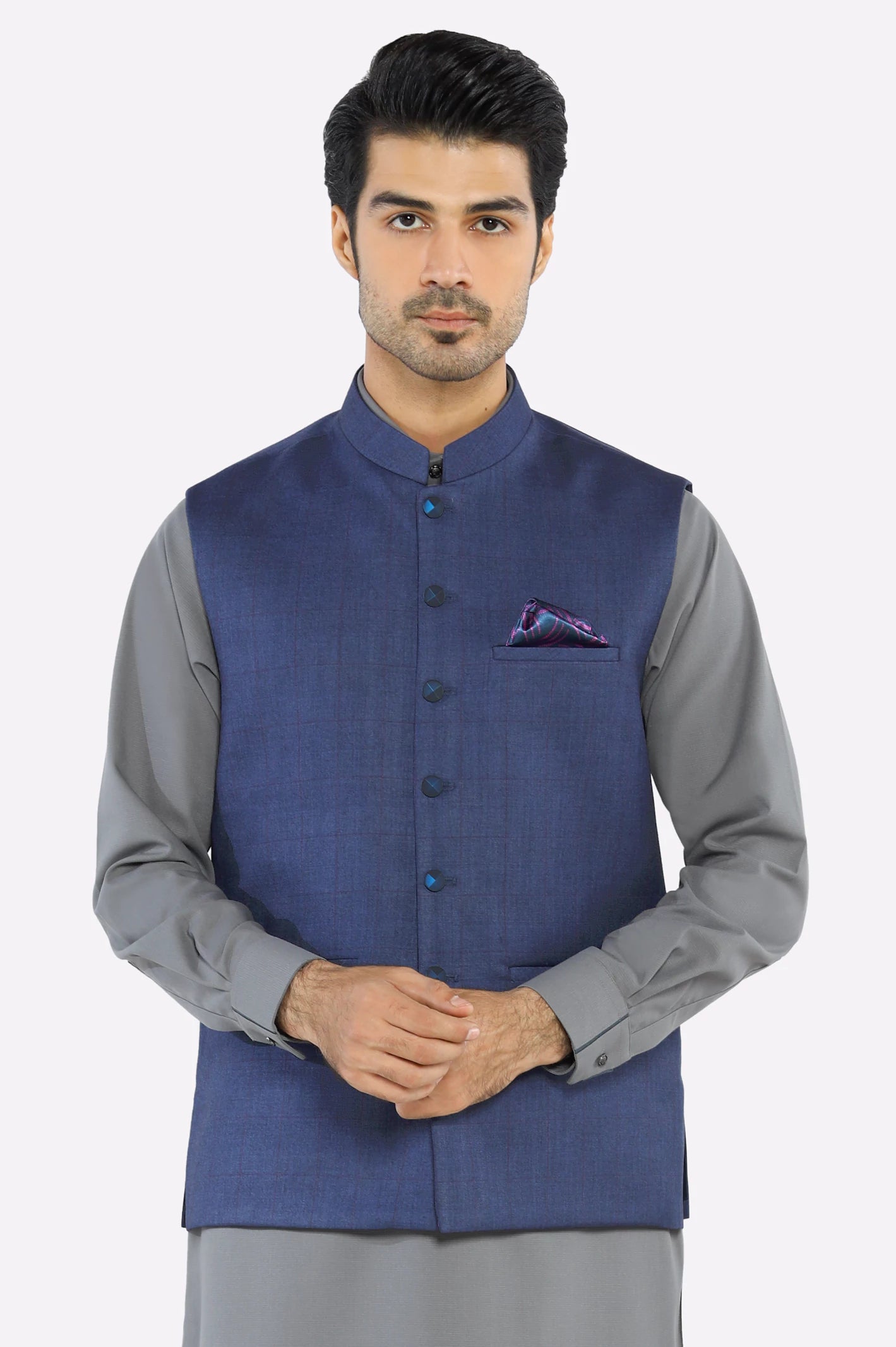 Royal Blue Waistcoat