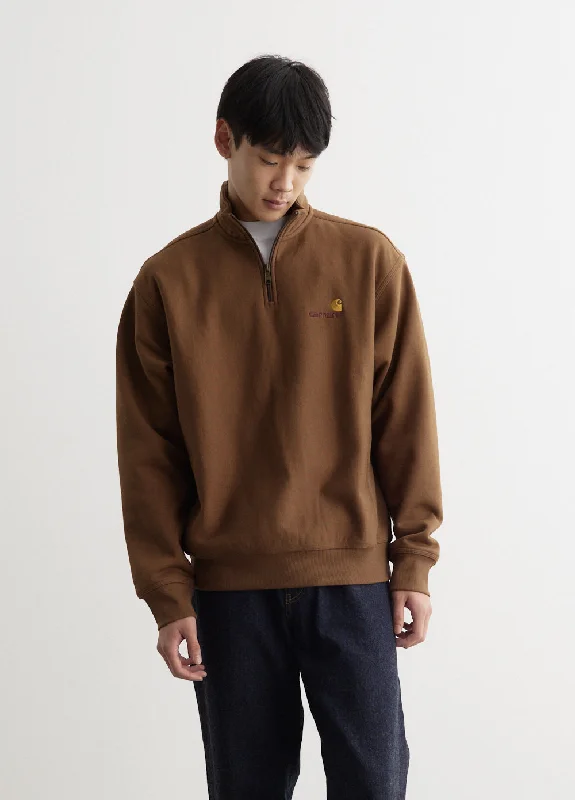 Half Zip American Script Sweat