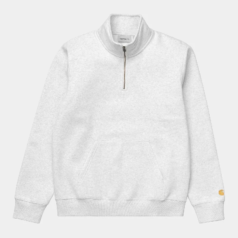 Carhartt Chase Neck Zip Sweat Ash Heather