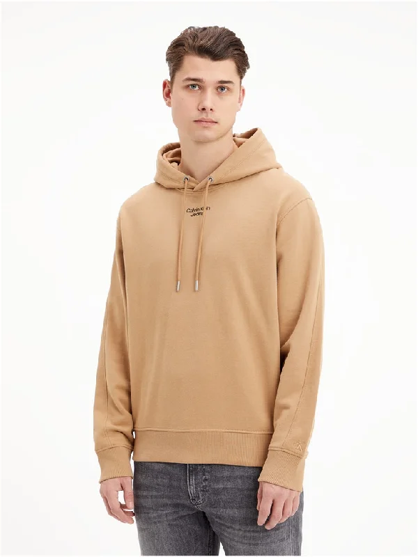 Calvin Klein Jeans Relaxed Hoodie Camel