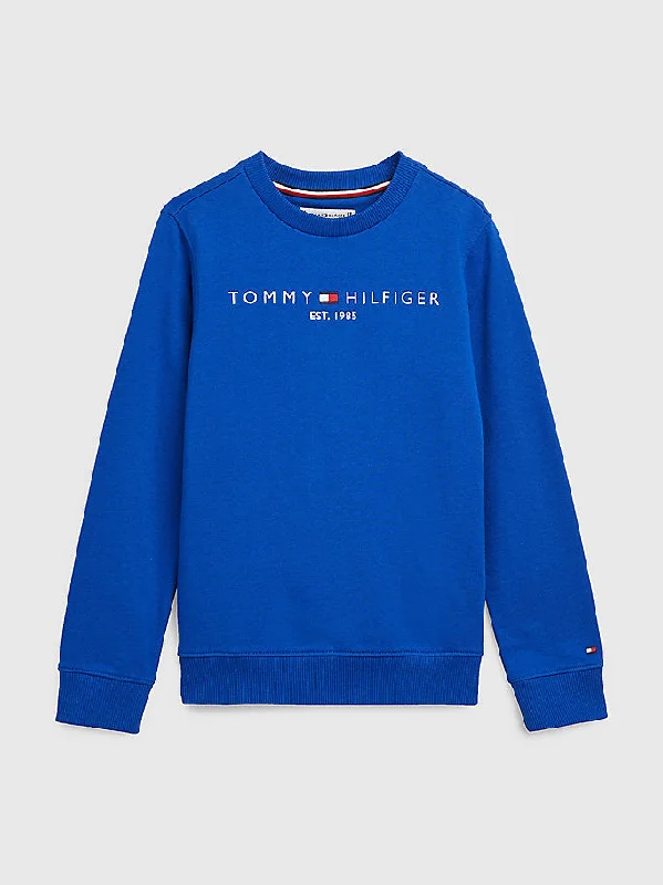 Tommy Hilfiger Essential Terry Sweatshirt Cobalt