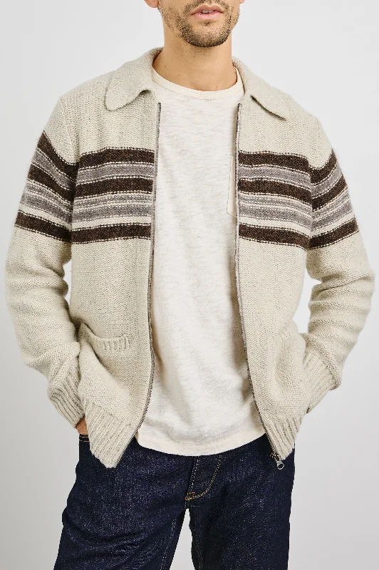 SELDON CARDIGAN - OAT TAR