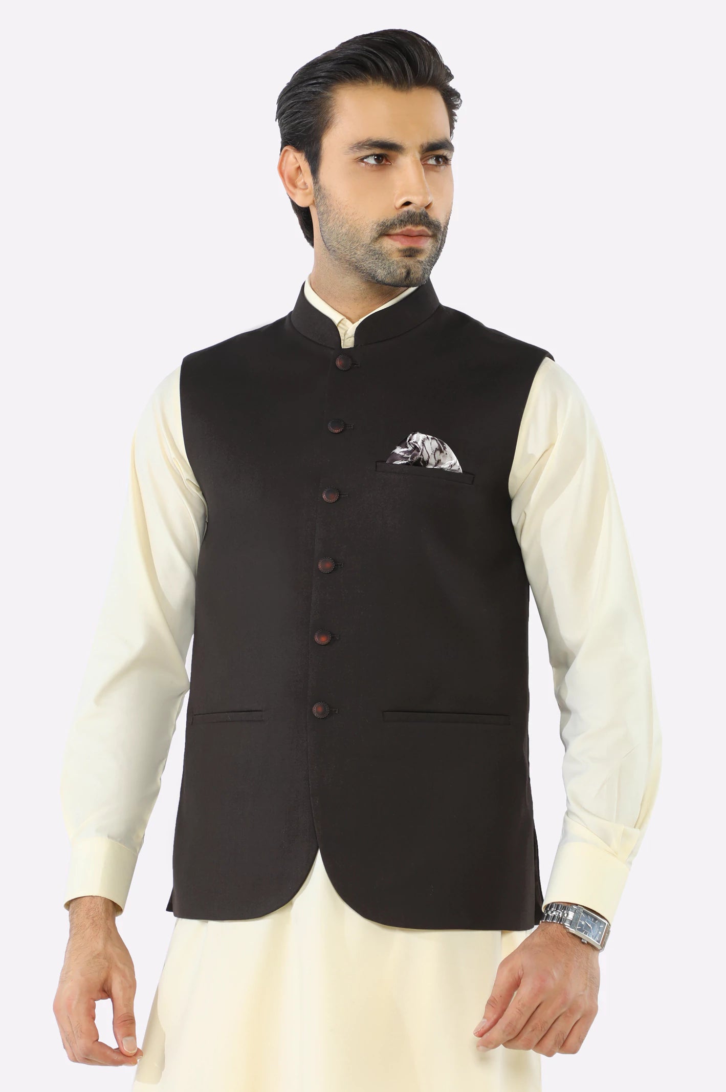 Dark Brown Waistcoat