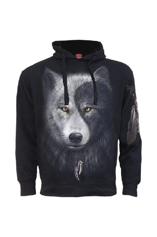 Wolf Chi - Side Pocket Hoody Black